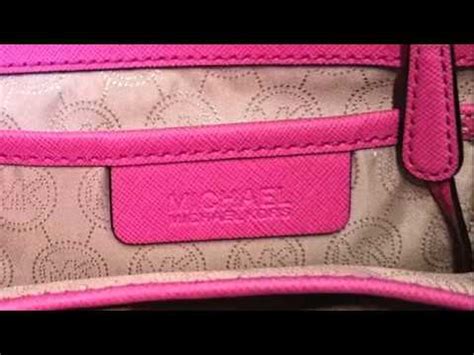 how to spot a fake michael kors wallet youtube|michael kors counterfeit bags.